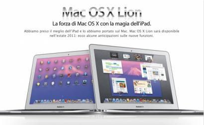 Apple rilascia la prima beta di OSX Lion agli sviluppatori