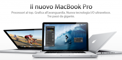 Nuovi Macbook Pro