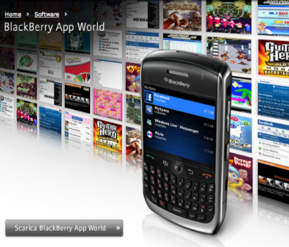 Aperto App World, lo store per BlackBerry