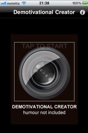 App Store: Demotivational Creator gratis fino al 26 dicembre
