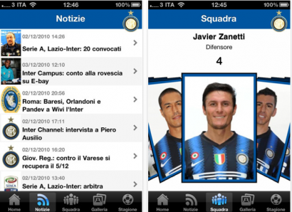 App Store: i-inter, l’applicazione dedicata al popolo nerazzurro