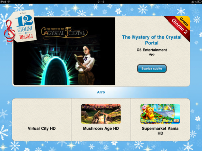 12 giorni di regali: The Mystery of the Crystal Portal è il gioco del secondo giorno