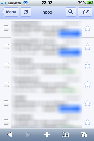 Gmail: miglioramenti funzionali su iPhone