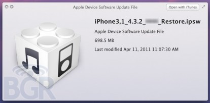 iOS 4.3.2 in arrivo tra circa due settimane
